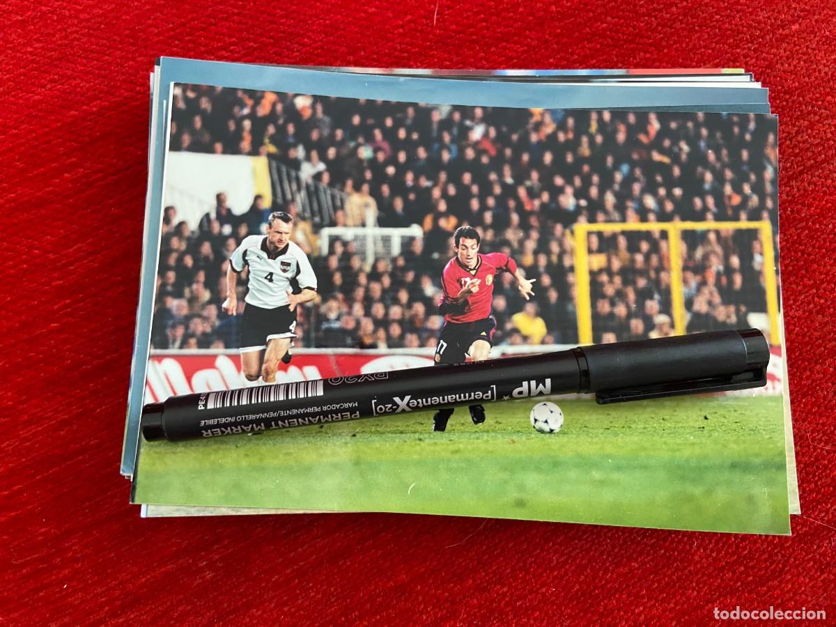 Sports collectibles: R26680 FOTO FOTOGRAFIA SELECCION ESPA&Ntilde;OLA ESPA&Ntilde;A AUSTRIA (27-3-1999) MUNITIS