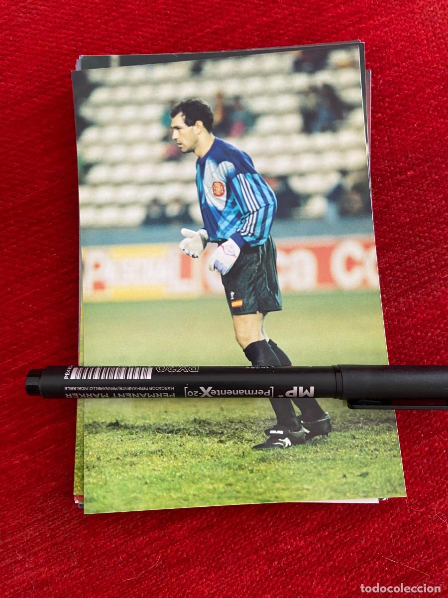Sammelleidenschaft Sport: R26709 FOTO FOTOGRAFIA ESPA&Ntilde;A SELECCION ESPA&Ntilde;OLA ZUBI ANDONI ZUBIZARRETA