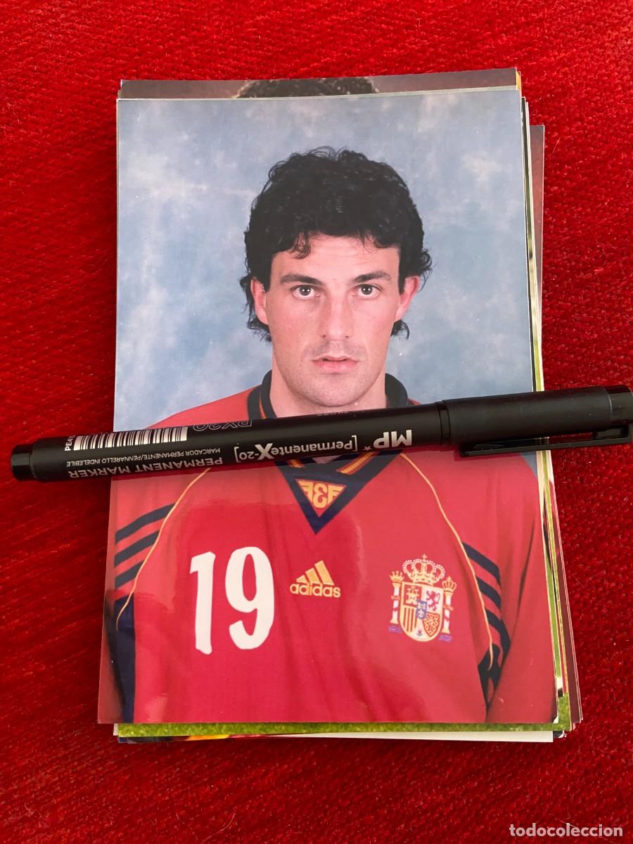 Collectionnisme sportif: R26711 FOTO FOTOGRAFIA ESPA&Ntilde;A SELECCION ESPA&Ntilde;OLA ARANZABAL