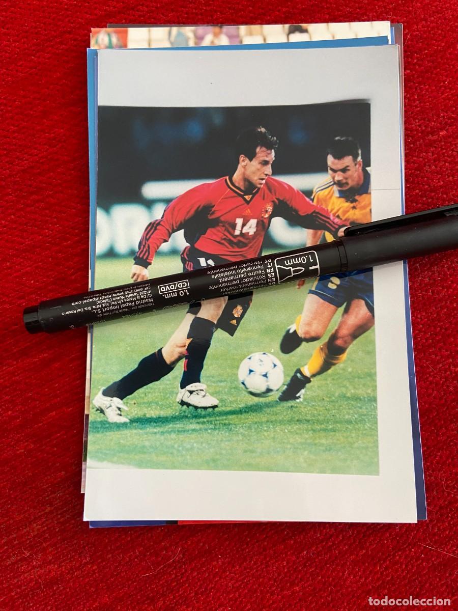 Collectionnisme sportif: R26726 FOTO FOTOGRAFIA ESPA&Ntilde;A SELECCION ESPA&Ntilde;OLA ALFONSO PEREZ