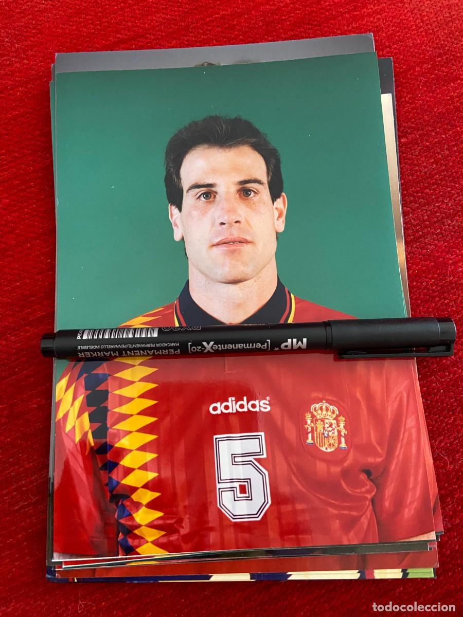 Collectionnisme sportif: F31233 FOTO FOTOGRAFIA ESPA&Ntilde;A SELECCION ESPA&Ntilde;OLA BORO