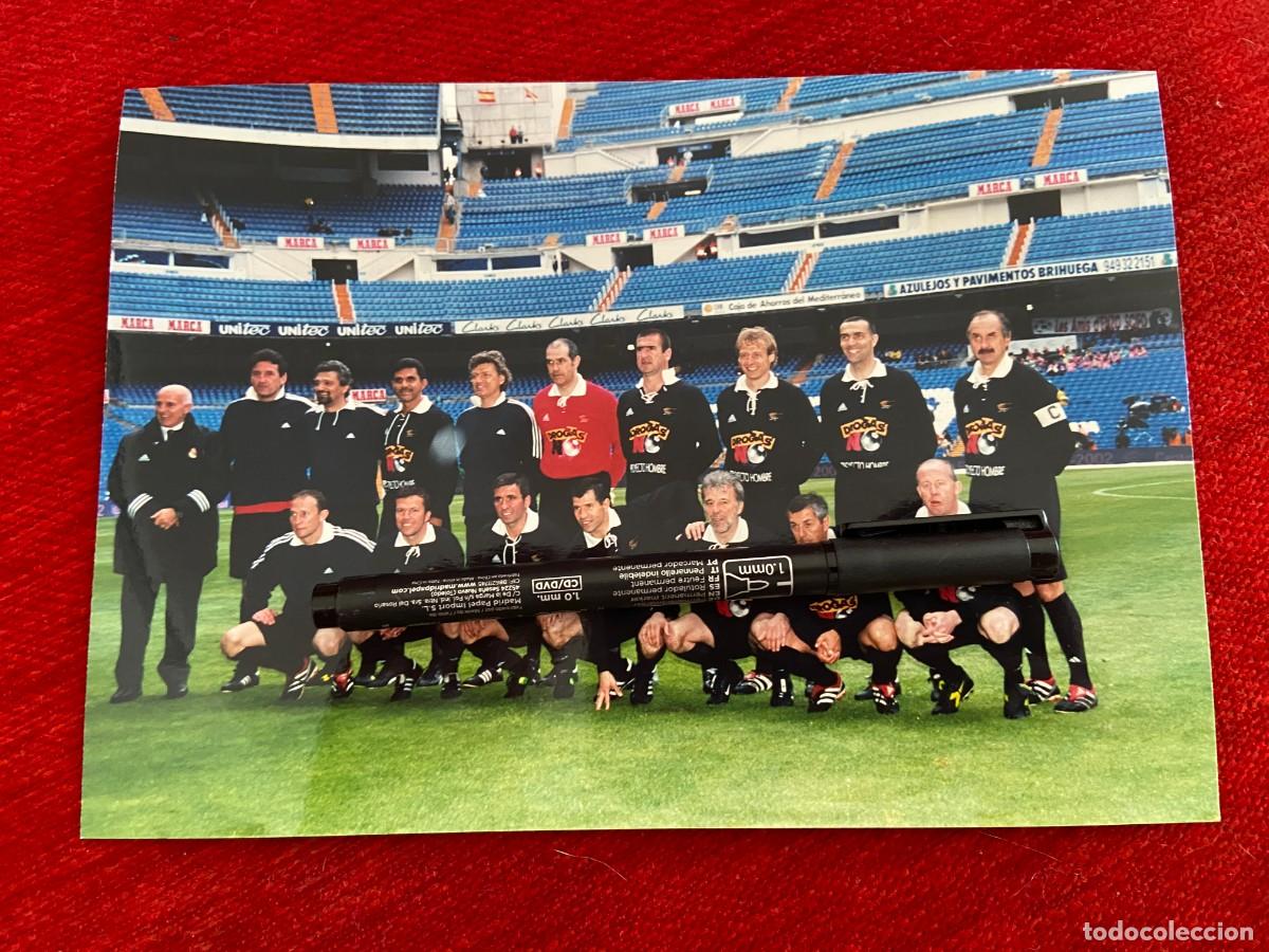 Collectionnisme sportif: F31287 FOTO FOTOGRAFIA ONCE ALINEACION PLANTILLA DROGAS NO PARTIDO PROYECTO HOMBRE
