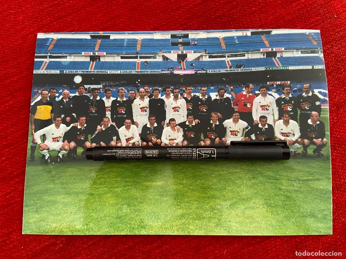 Collectionnisme sportif: F31288 FOTO FOTOGRAFIA ONCE ALINEACION PLANTILLA DROGAS NO PARTIDO PROYECTO HOMBRE