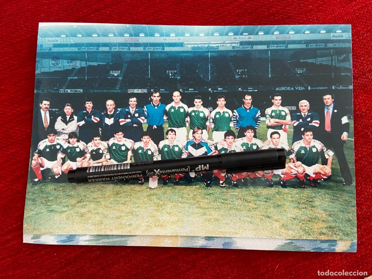 Collectionnisme sportif: F31293 FOTO FOTOGRAFIA PLANTILLA ONCE ALINEACION SELECCION EUSKADI PAIS VASCO