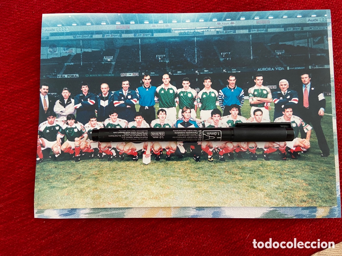 Collectionnisme sportif: F31294 FOTO FOTOGRAFIA PLANTILLA ONCE ALINEACION SELECCION EUSKADI PAIS VASCO