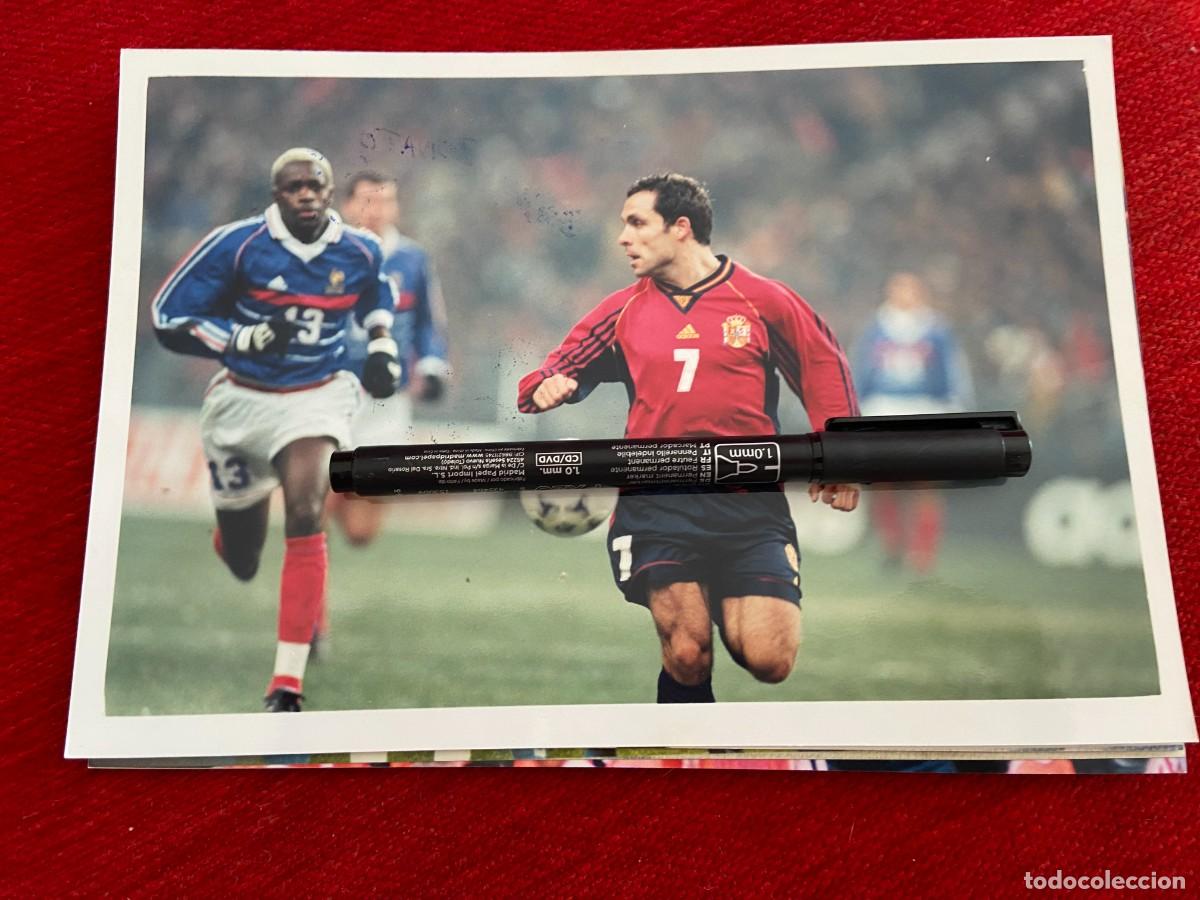 Sports collectibles: F31312 FOTO FOTOGRAFIA SELECCION ESPA&Ntilde;OLA ESPA&Ntilde;A FRANCIA SERGI BARJUAN