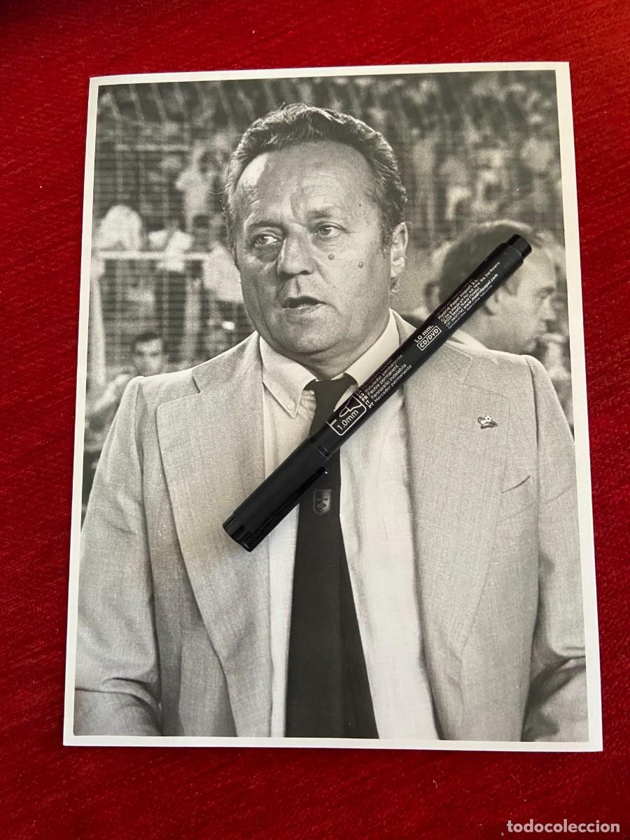 Sports collectibles: F31555 FOTO FOTOGRAFIA ORIGINAL ENTRENADOR CADIZ DRAGOLJUB MILOSEVIC
