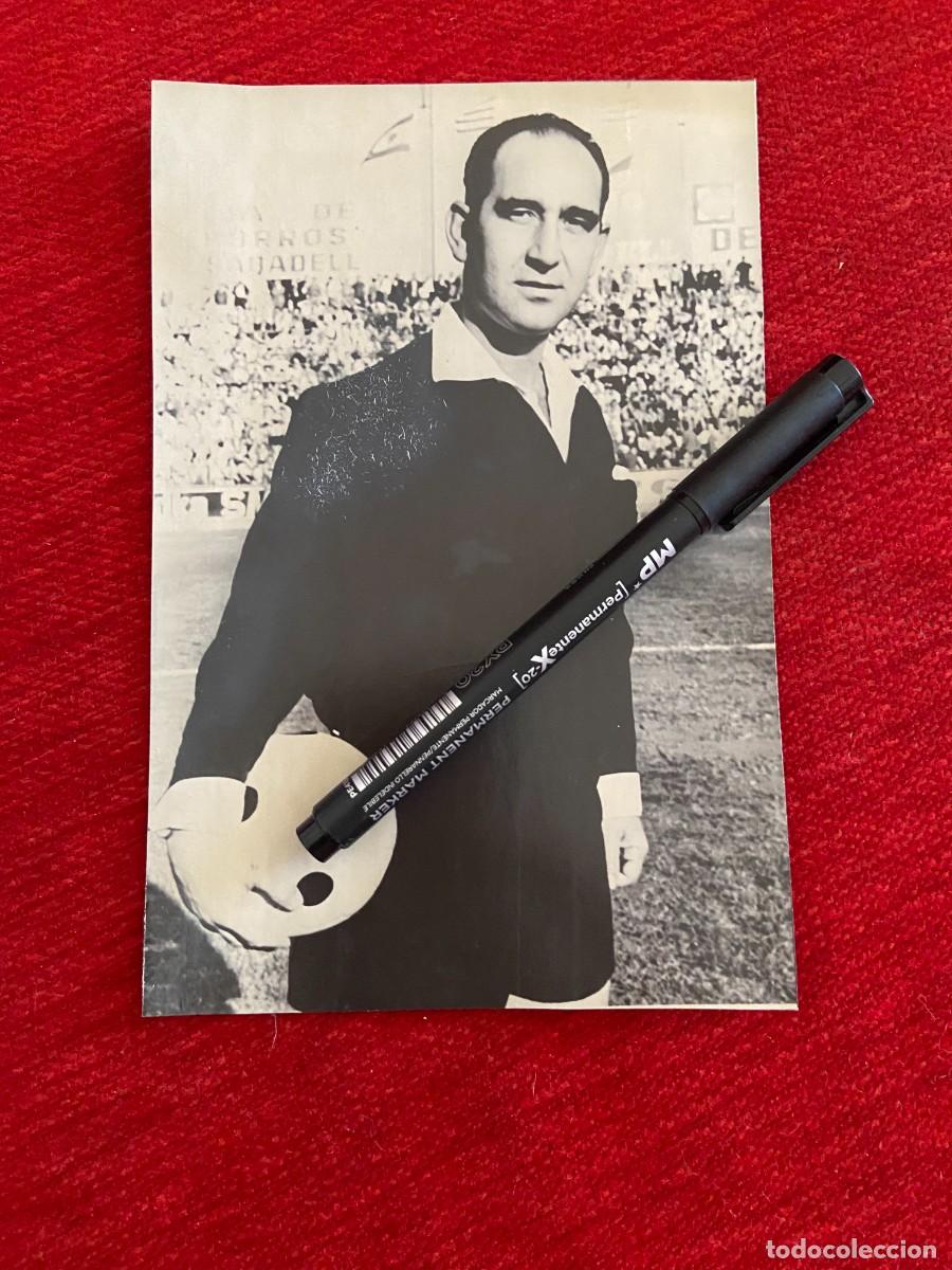 Sports collectibles: R26807 FOTO FOTOGRAFIA ORIGINAL arbitro COLEGIADO ANTONIO CAMACHO JIMENEZ