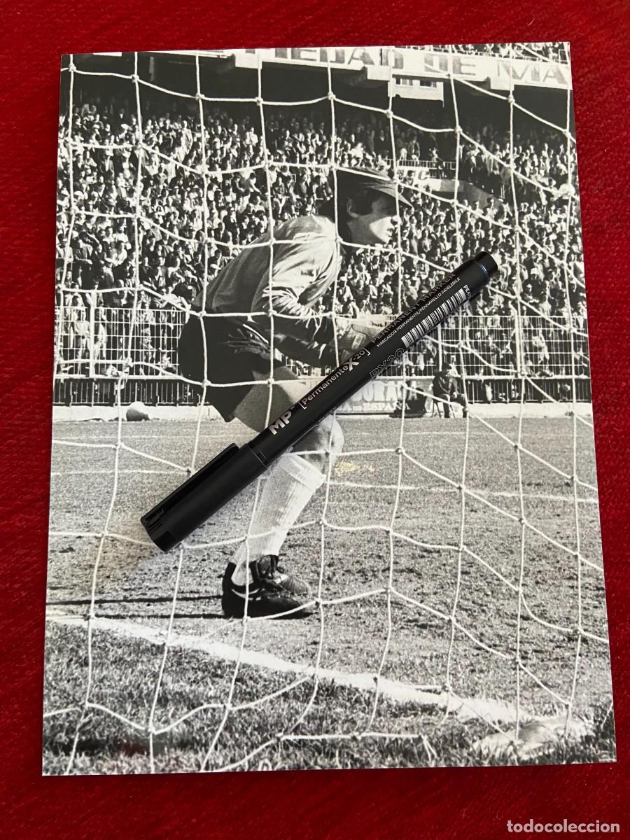 Sports collectibles: F31747 FOTO FOTOGRAFIA ORIGINAL RAYO VALLECANO PERE VALENTI MORA MARINE