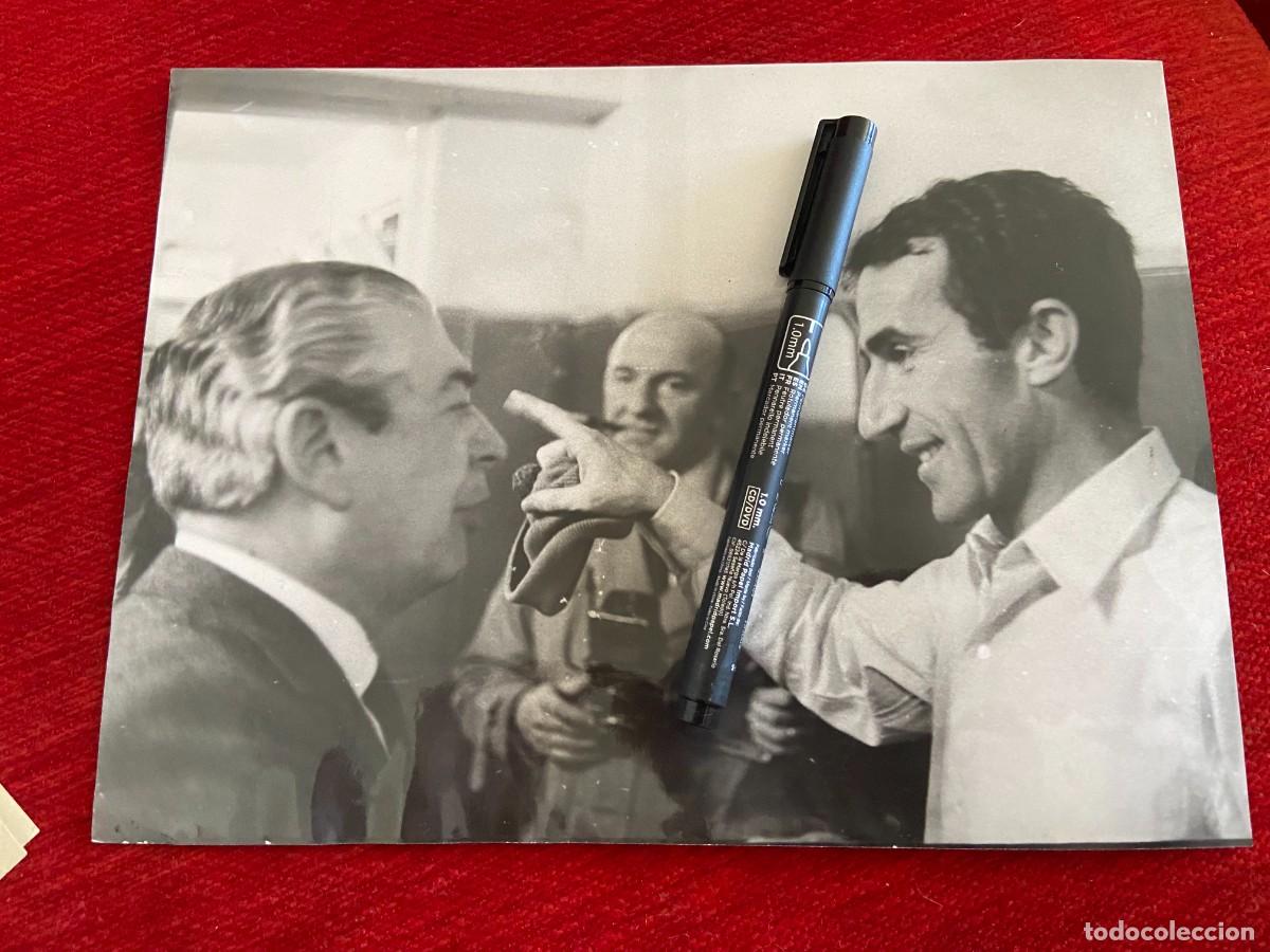 Sports collectibles: F31765 FOTO FOTOGRAFIA ORIGINAL ANGELO MORATTI PRESIDENTE INTERNAZIONALE INTER MILAN(2-3-1967)PICCHI