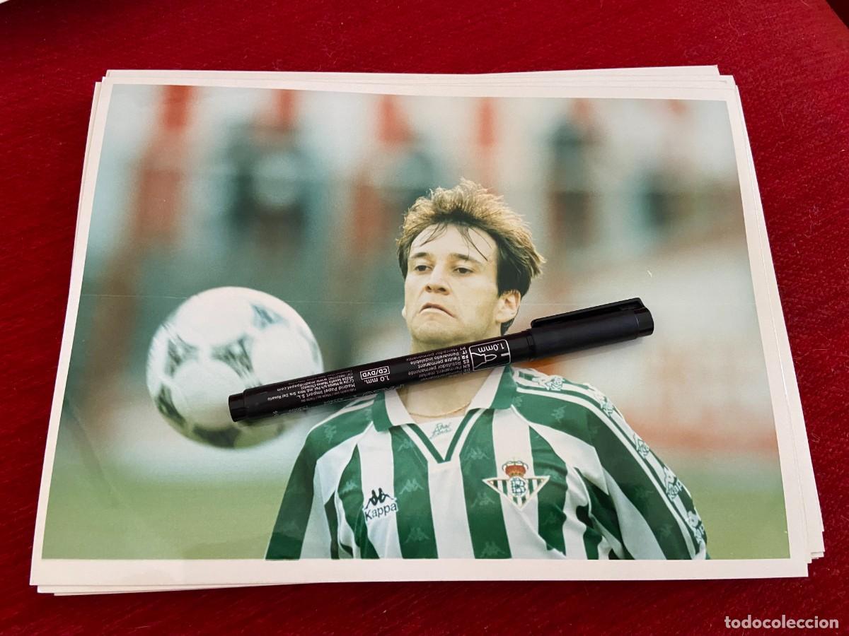 Sports collectibles: F32000 FOTO FOTOGRAFIA ORIGINAL REAL BETIS ALFONSO PEREZ