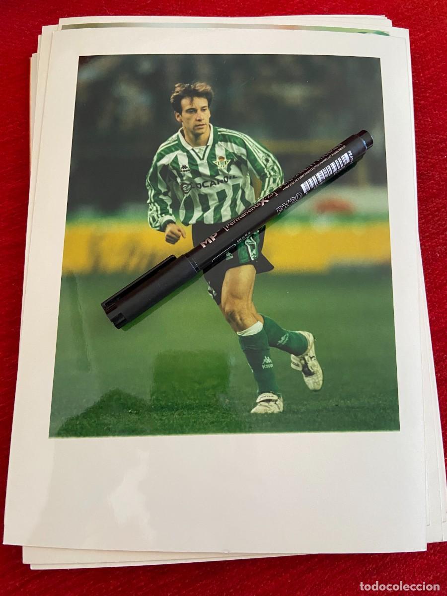 Collectionnisme sportif: F32117 FOTO FOTOGRAFIA ORIGINAL FUTBOL REAL BETIS ALFONSO PEREZ