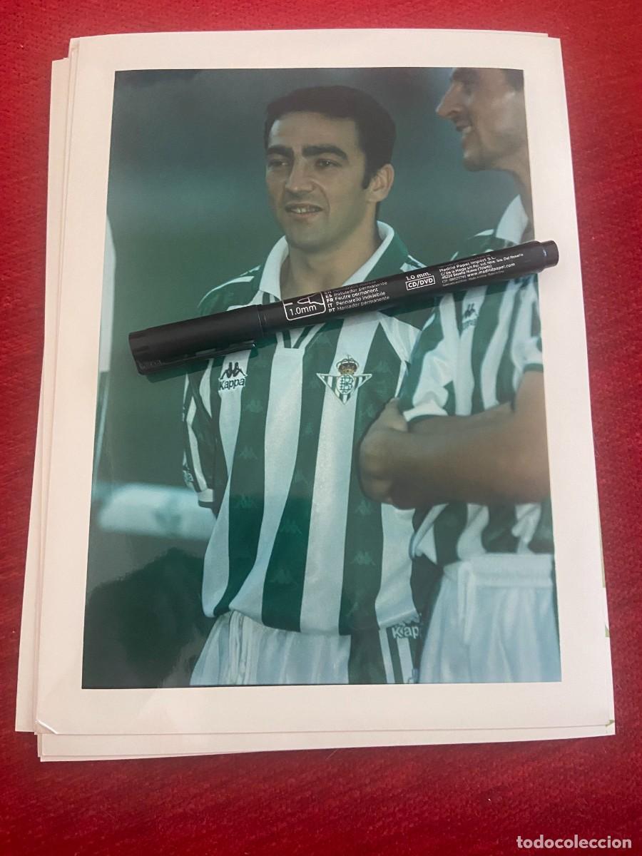 Collectionnisme sportif: F32144 FOTO FOTOGRAFIA ORIGINAL FUTBOL REAL BETIS JUAN SABAS HUERTAS