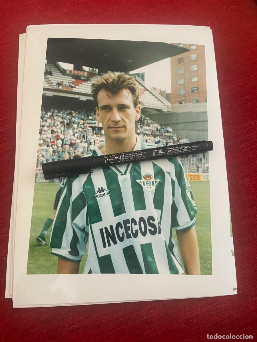 Collectionnisme sportif: F32145 FOTO FOTOGRAFIA ORIGINAL FUTBOL REAL BETIS ALFONSO PEREZ