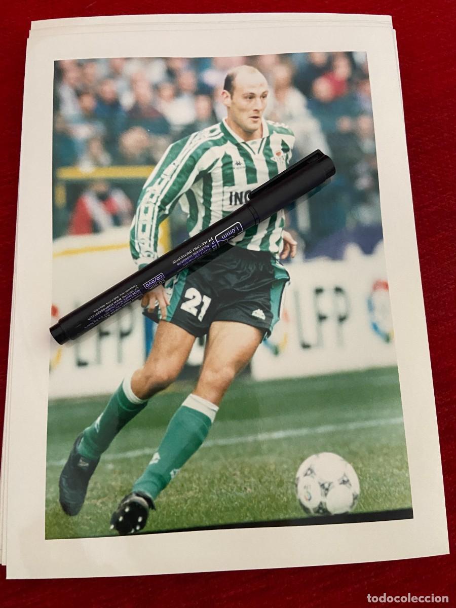 Collectionnisme sportif: F32151 FOTO FOTOGRAFIA ORIGINAL FUTBOL REAL BETIS ROBERTO RIOS