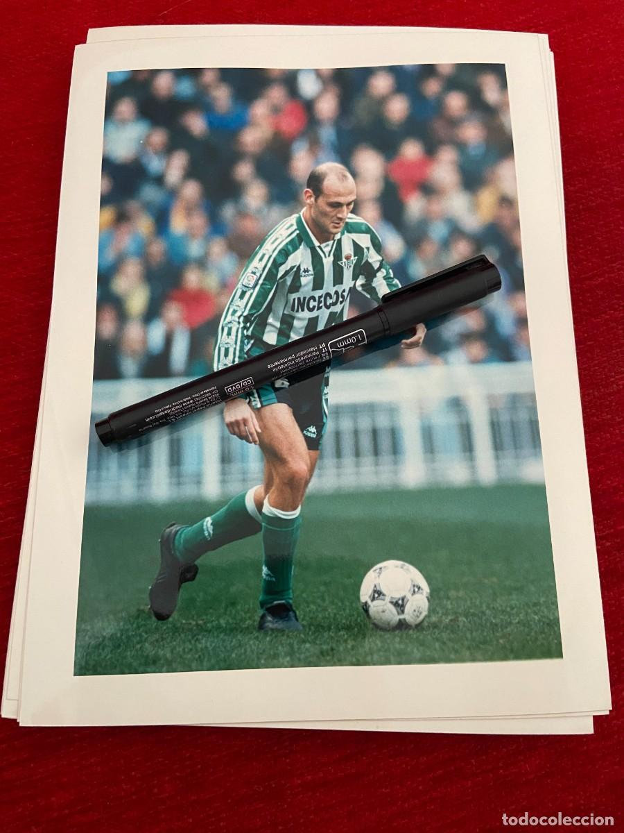 Collectionnisme sportif: F32152 FOTO FOTOGRAFIA ORIGINAL FUTBOL REAL BETIS ROBERTO RIOS