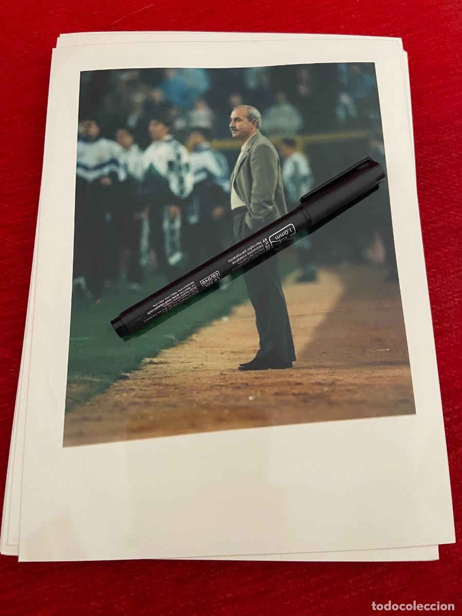Collectionnisme sportif: F32153 FOTO FOTOGRAFIA ORIGINAL FUTBOL REAL BETIS ENTRENADOR SERRA FERRER