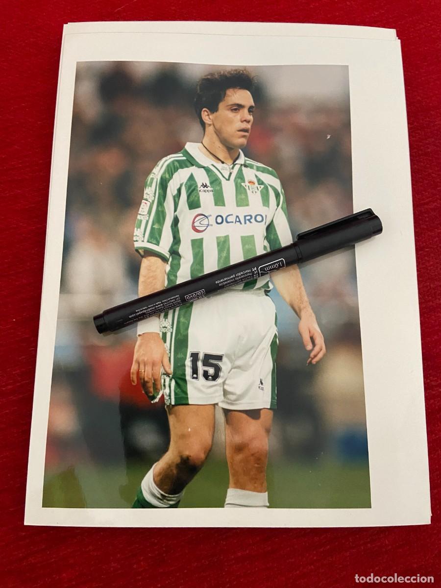 Collectionnisme sportif: F32155 FOTO FOTOGRAFIA ORIGINAL FUTBOL REAL BETIS PIER LUIGI CHERUBINO