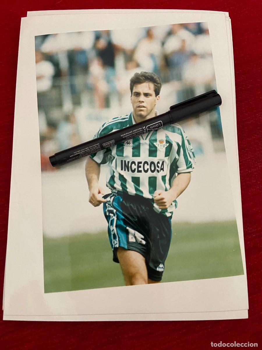Collectionnisme sportif: F32156 FOTO FOTOGRAFIA ORIGINAL FUTBOL REAL BETIS PIER LUIGI CHERUBINO