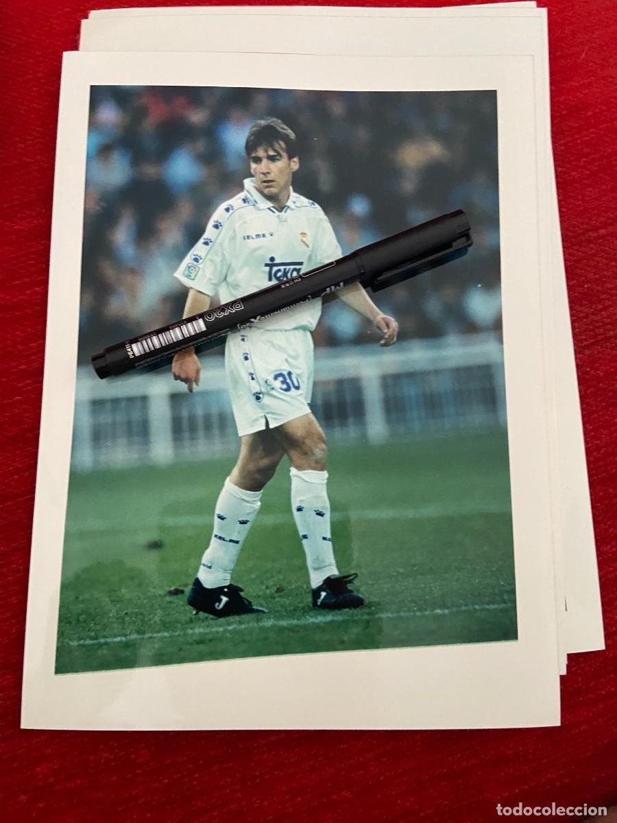Collectionnisme sportif: F32215 FOTO FOTOGRAFIA ORIGINAL FUTBOL REAL MADRID IVAN PEREZ