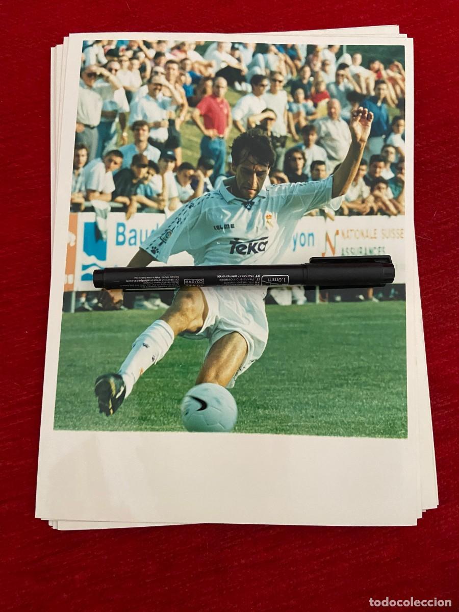 Collectionnisme sportif: F32258 FOTO FOTOGRAFIA ORIGINAL FUTBOL REAL MADRID ALFONSO PEREZ