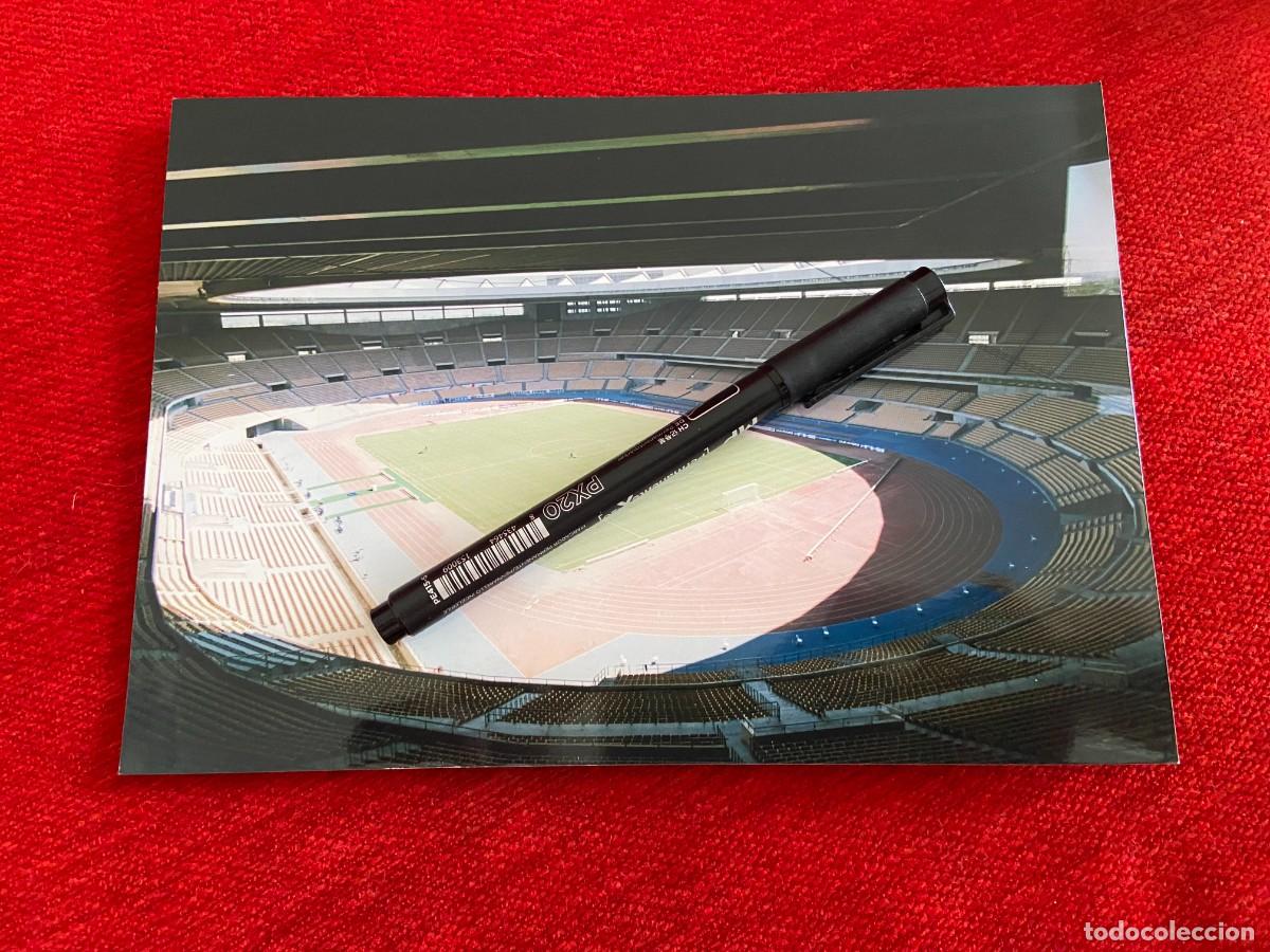 Coleccionismo deportivo: F32276 FOTO FOTOGRAFIA ORIGINAL FUTBOL CAMPO ESTADIO OLIMPICO DE SEVILLA A&Ntilde;OS 90