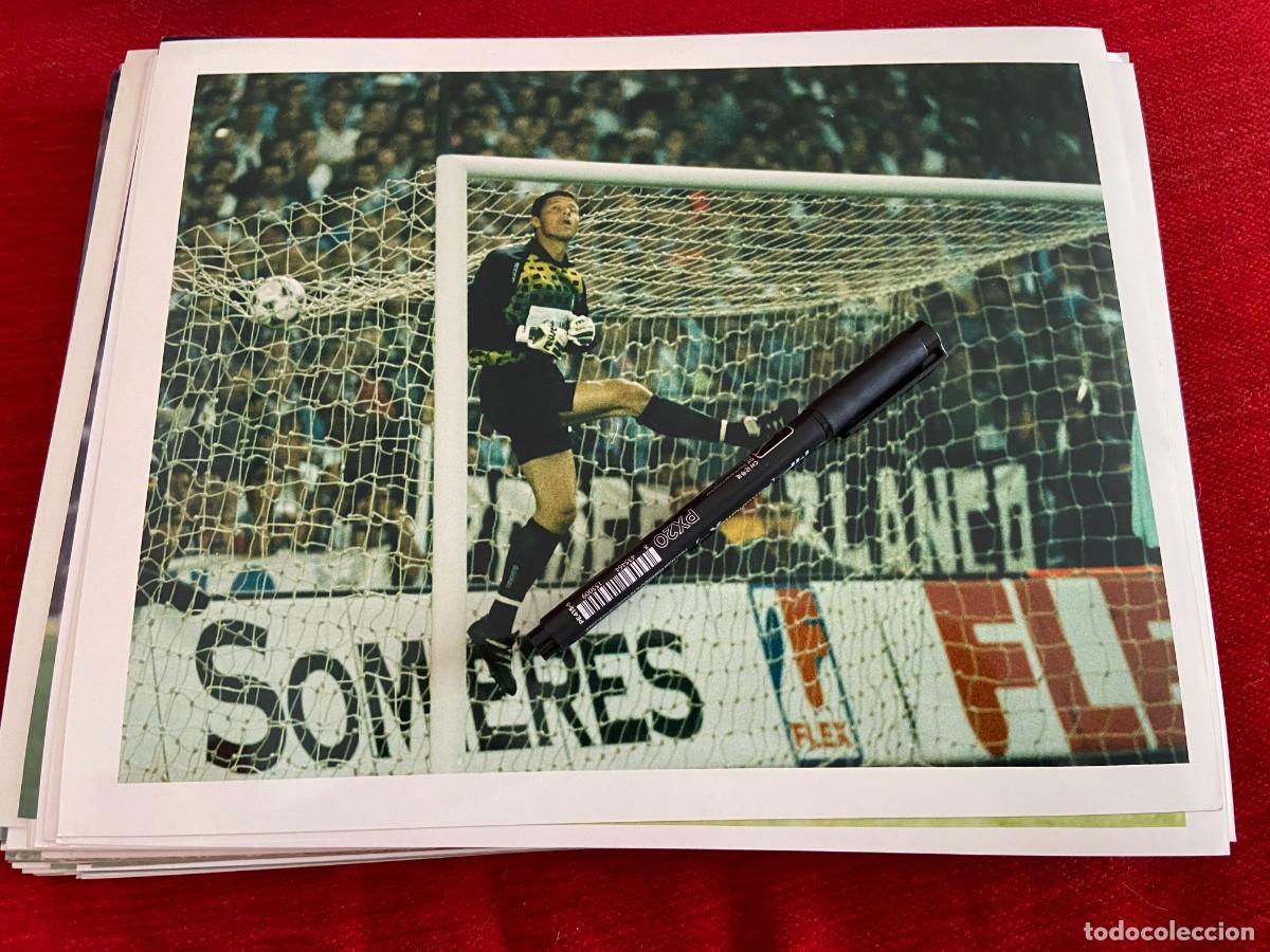 Sammelleidenschaft Sport: FF1055 GRAN FOTO FOTOGRAFIA ORIGINAL FUTBOL PORTERO DESCONOZCO QUIEN ES???