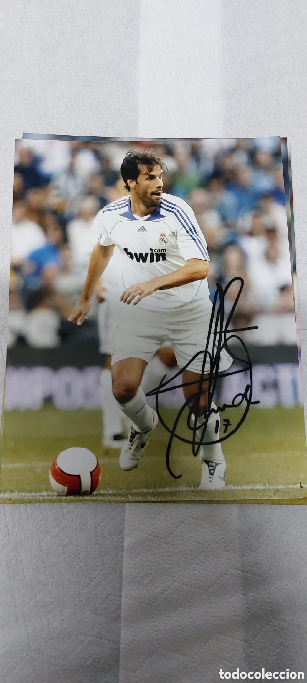Sports collectibles: FOTO FIRMADA R.MADRID