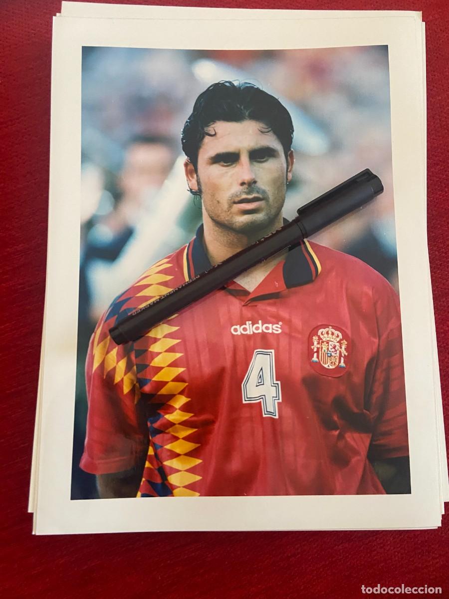 Sports collectibles: F32688 FOTO FOTOGRAFIA ORIGINAL SELECCION ESPA&Ntilde;OLA ESPA&Ntilde;A RAFAEL ALKORTA