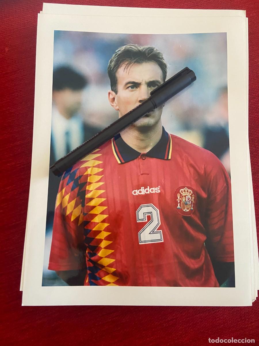 Sports collectibles: F32689 FOTO FOTOGRAFIA ORIGINAL SELECCION ESPA&Ntilde;OLA ESPA&Ntilde;A BELSUE