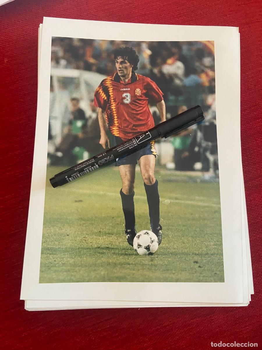 Sports collectibles: F32690 FOTO FOTOGRAFIA ORIGINAL SELECCION ESPA&Ntilde;OLA ESPA&Ntilde;A &iquest;&iquest;&iquest;ARANZABAL????