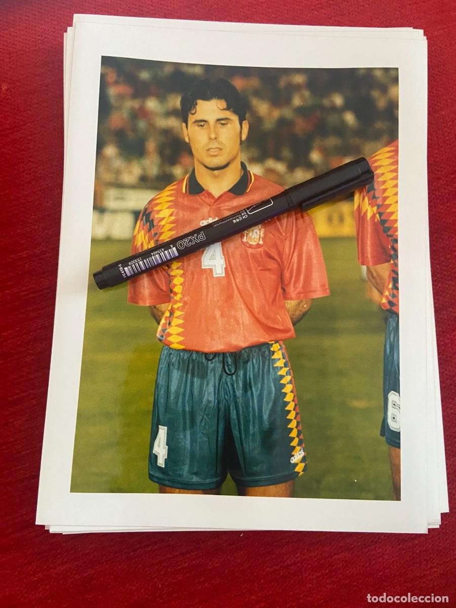 Collectionnisme sportif: F32707 FOTO FOTOGRAFIA ORIGINAL SELECCION ESPA&Ntilde;OLA ESPA&Ntilde;A RAFAEL ALKORTA