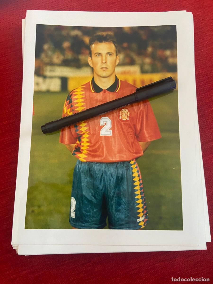 Collectionnisme sportif: F32709 FOTO FOTOGRAFIA ORIGINAL SELECCION ESPA&Ntilde;OLA ESPA&Ntilde;A BELSUE