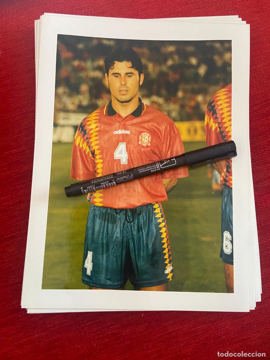 Collectionnisme sportif: F32715 FOTO FOTOGRAFIA ORIGINAL SELECCION ESPA&Ntilde;OLA ESPA&Ntilde;A RAFAEL ALKORTA
