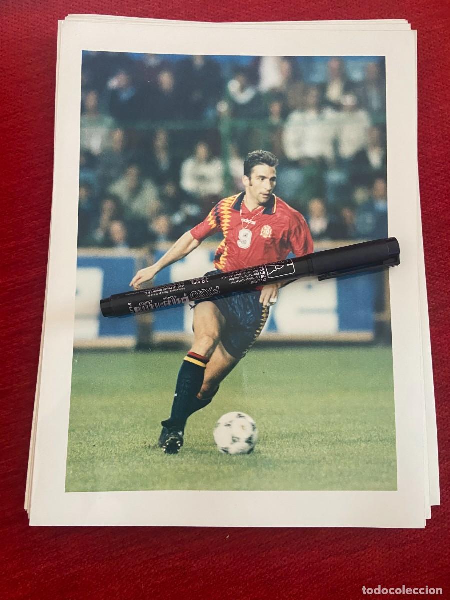 Collectionnisme sportif: F32727 FOTO FOTOGRAFIA ORIGINAL SELECCION ESPA&Ntilde;OLA ESPA&Ntilde;A PIZZI