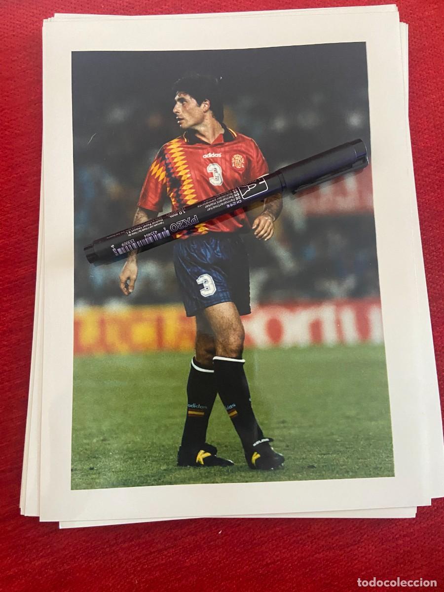 Collectionnisme sportif: F32737 FOTO FOTOGRAFIA ORIGINAL SELECCION ESPA&Ntilde;OLA ESPA&Ntilde;A RAFAEL ALKORTA