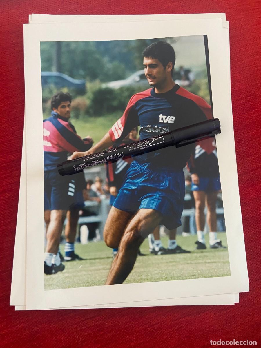 Collectionnisme sportif: F32741 FOTO FOTOGRAFIA ORIGINAL SELECCION ESPA&Ntilde;OLA ESPA&Ntilde;A PEP GUARDIOLA