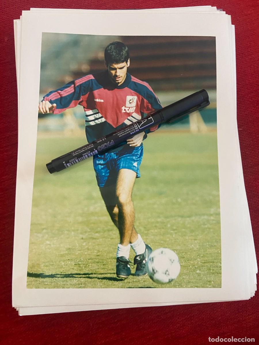 Collectionnisme sportif: F32750 FOTO FOTOGRAFIA ORIGINAL SELECCION ESPA&Ntilde;OLA ESPA&Ntilde;A PEP GUARDIOLA