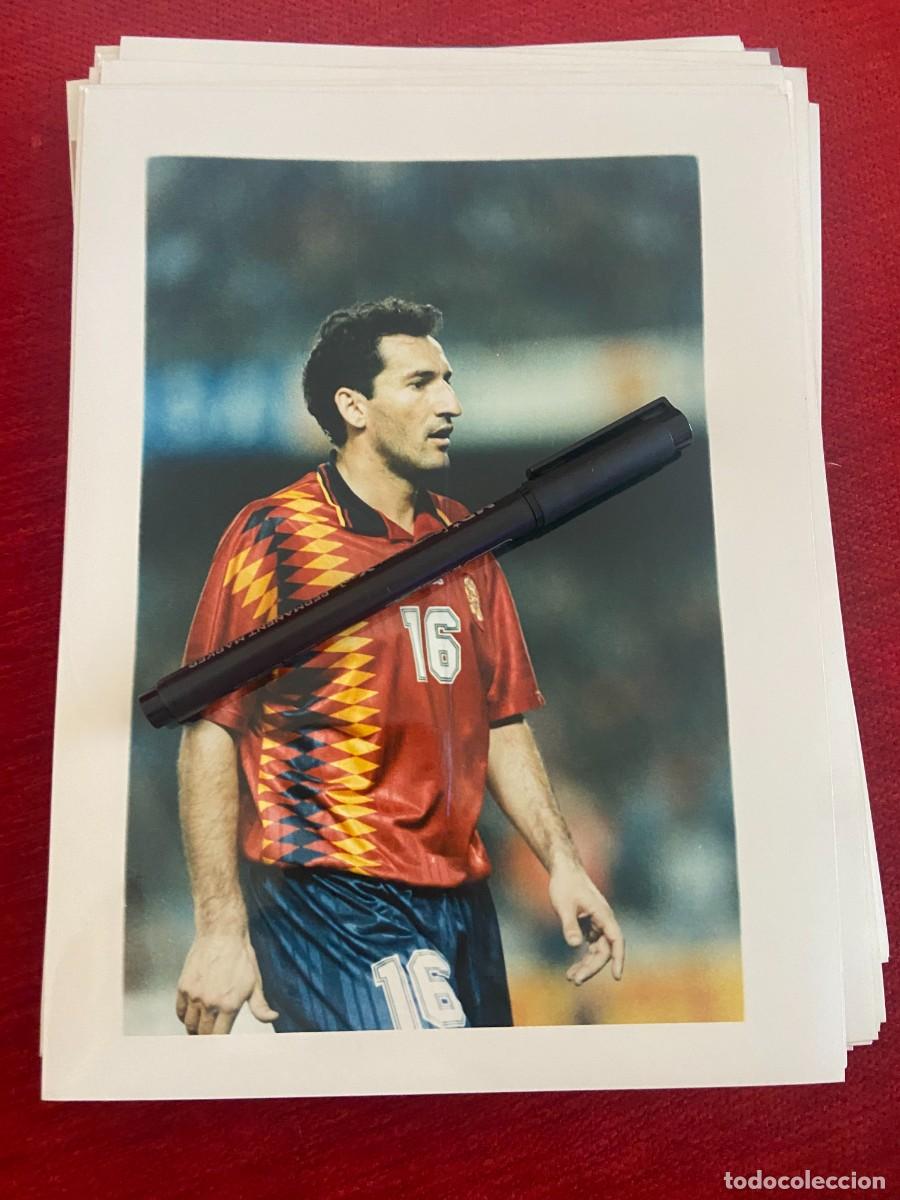 Collectionnisme sportif: F32757 FOTO FOTOGRAFIA ORIGINAL SELECCION ESPA&Ntilde;OLA ESPA&Ntilde;A AITOR BEGIRISTAIN