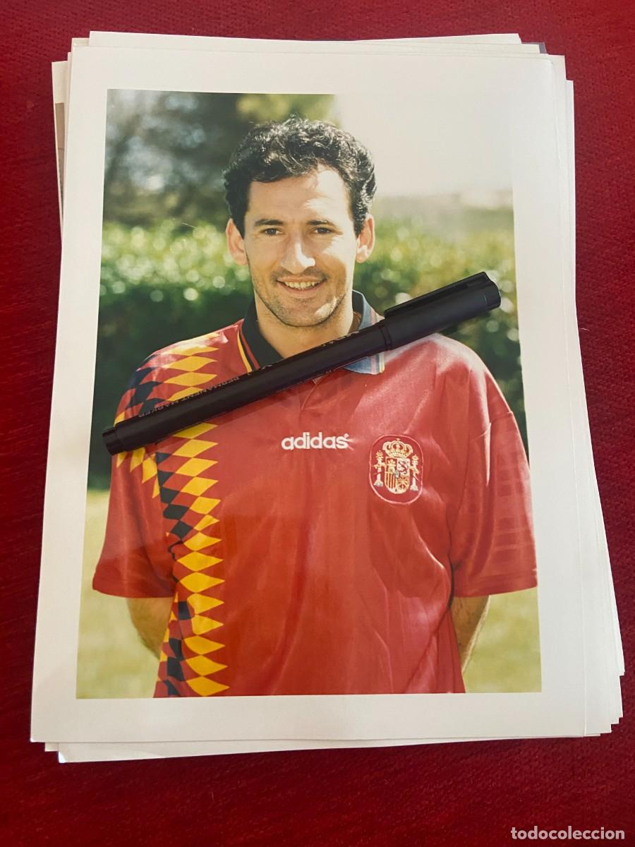 Collectionnisme sportif: F32760 FOTO FOTOGRAFIA ORIGINAL SELECCION ESPA&Ntilde;OLA ESPA&Ntilde;A AITOR BEGIRISTAIN