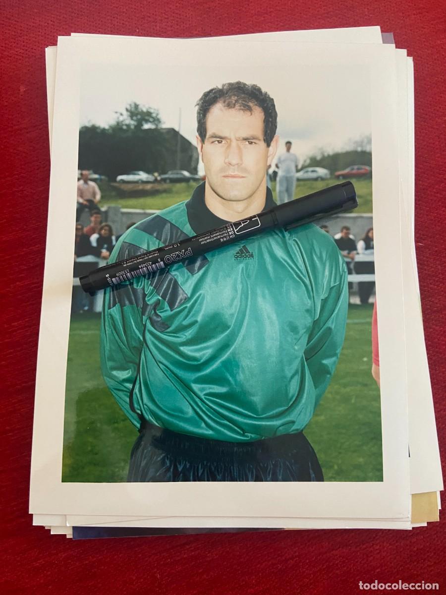 Collectionnisme sportif: F32784 FOTO FOTOGRAFIA ORIGINAL SELECCION ESPA&Ntilde;OLA ESPA&Ntilde;A ZUBI ZUBIZARRETA