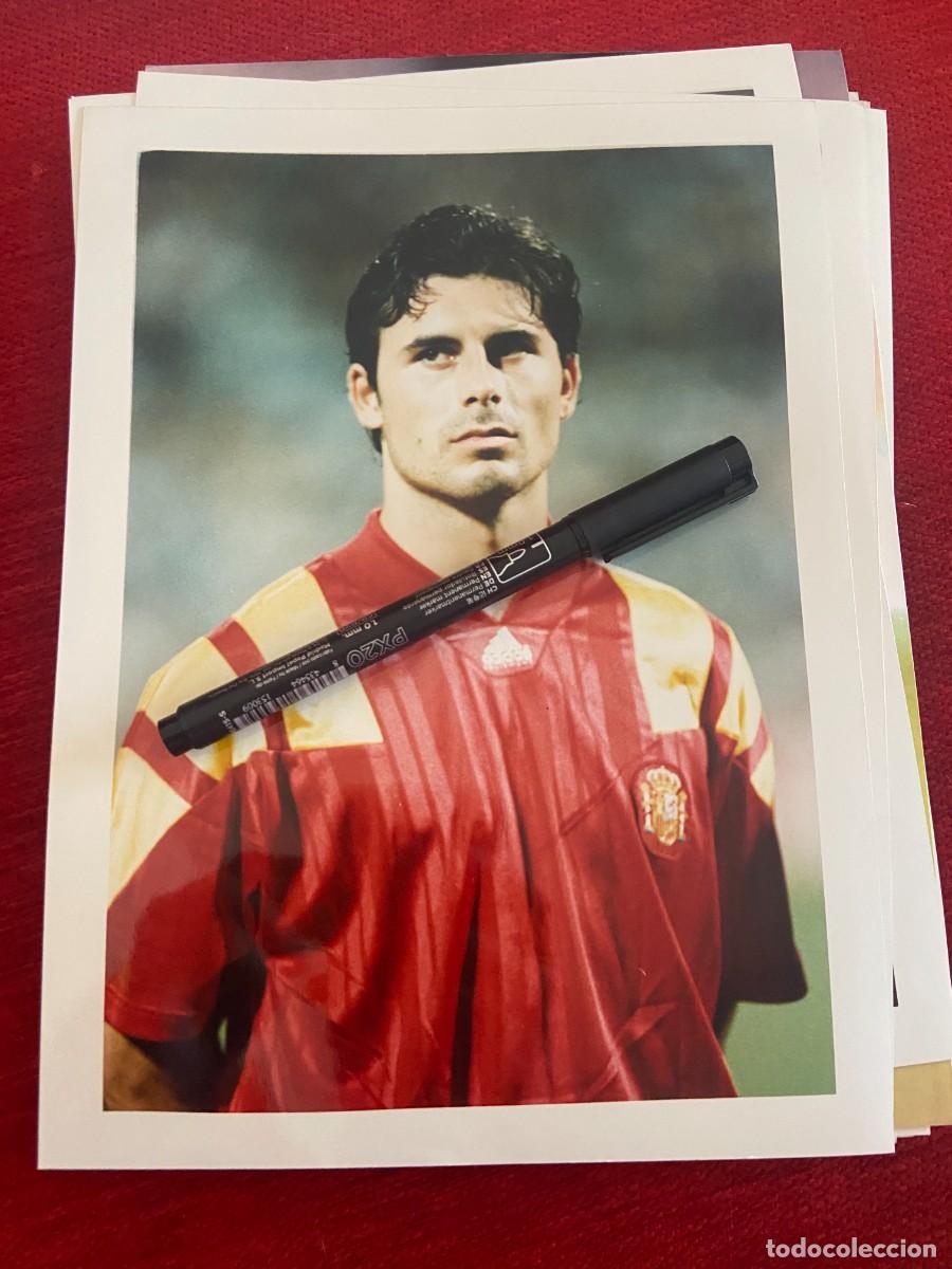 Collectionnisme sportif: F32787 FOTO FOTOGRAFIA ORIGINAL SELECCION ESPA&Ntilde;OLA ESPA&Ntilde;A RAFAEL ALKORTA