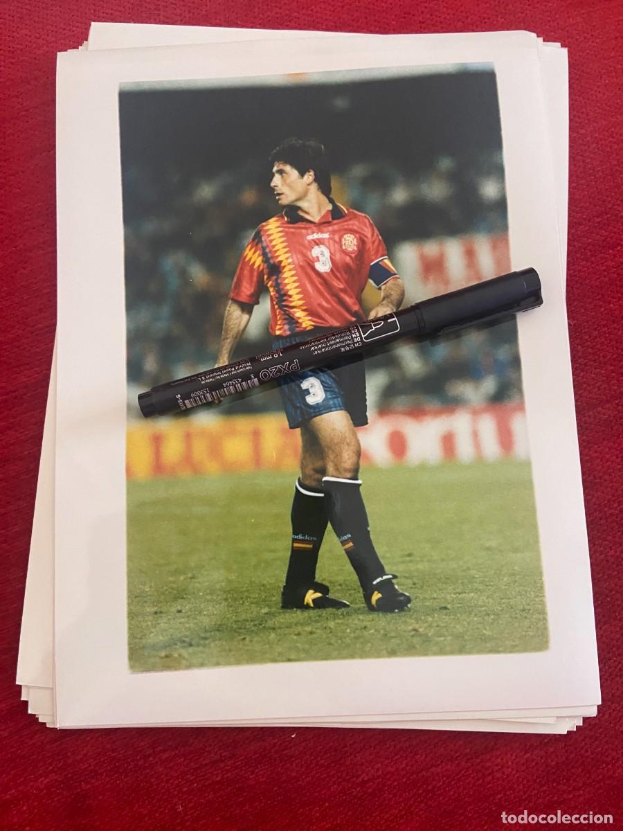 Collectionnisme sportif: F32801 FOTO FOTOGRAFIA ORIGINAL SELECCION ESPA&Ntilde;OLA ESPA&Ntilde;A RAFAEL ALKORTA