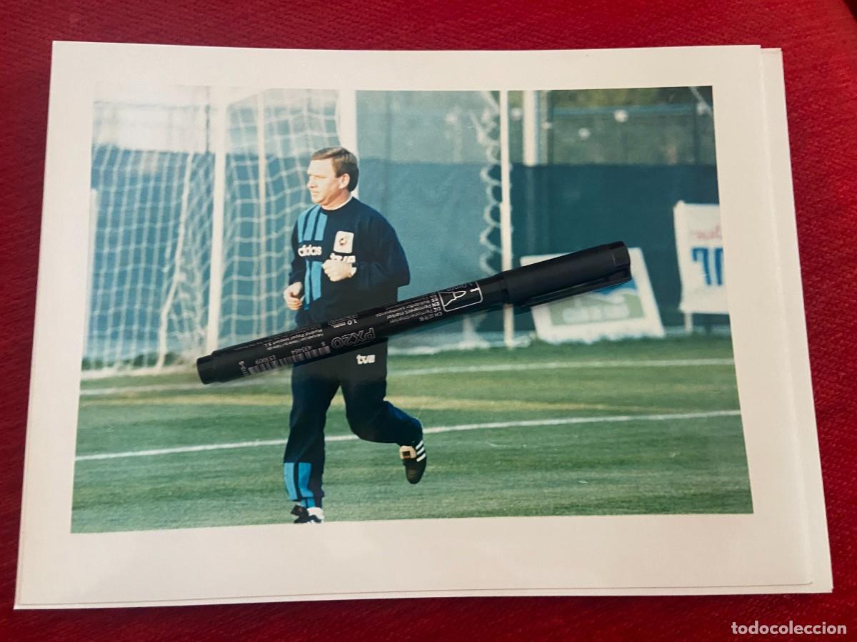 Sports collectibles: F32838 FOTO FOTOGRAFIA ORIGINAL SELECCION ESPA&Ntilde;OLA ESPA&Ntilde;A JAVIER CLEMENTE