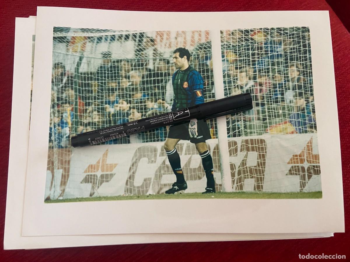 Collectionnisme sportif: F32899 FOTO FOTOGRAFIA ORIGINAL ESPA&Ntilde;A SELECCION ESPA&Ntilde;OLA ZUBI ZUBIZARRETA
