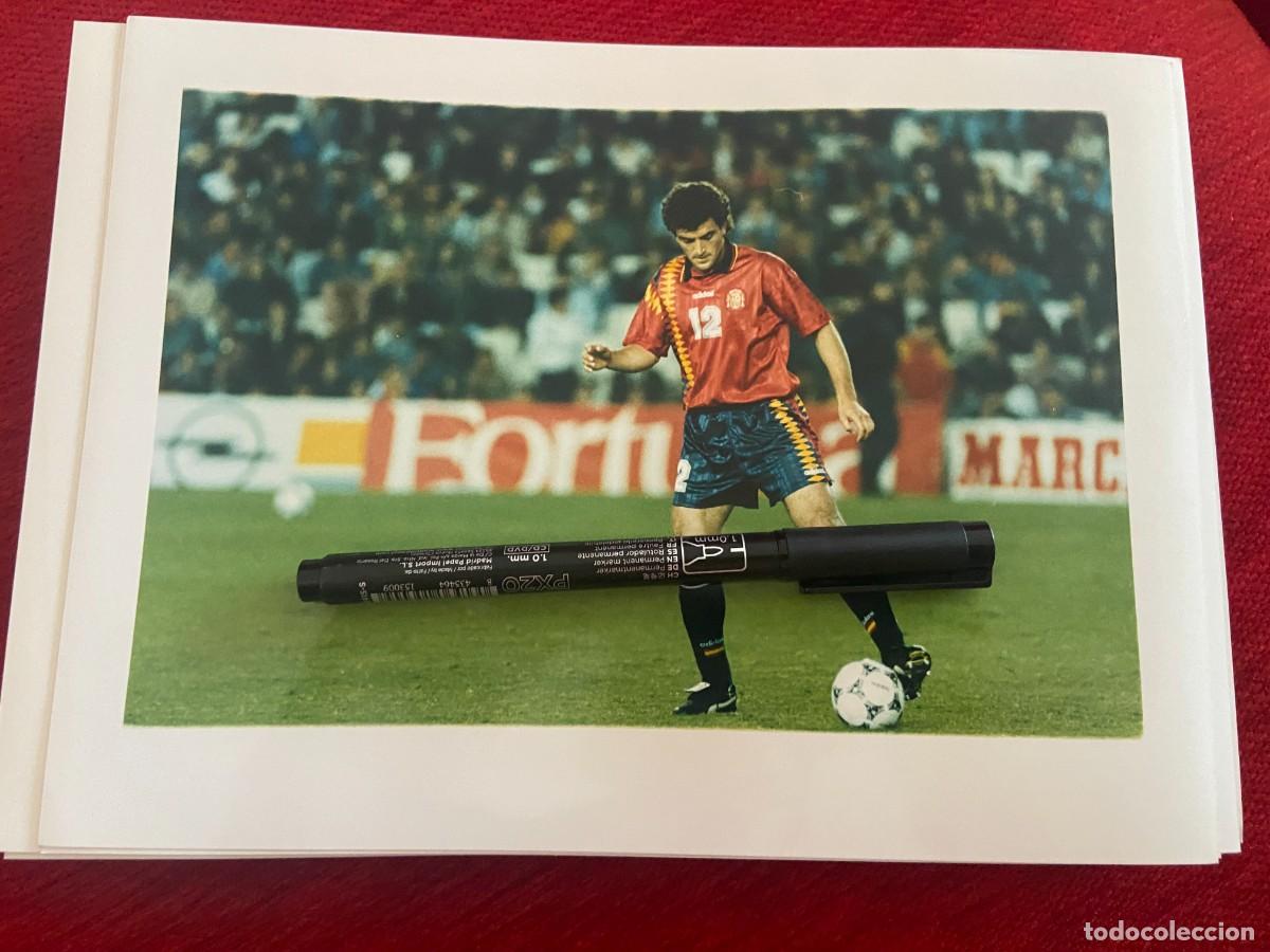 Collectionnisme sportif: F32914 FOTO FOTOGRAFIA ORIGINAL SELECCION ESPA&Ntilde;OLA ESPA&Ntilde;A &iquest;DESCONOZCO QUIEN ES???