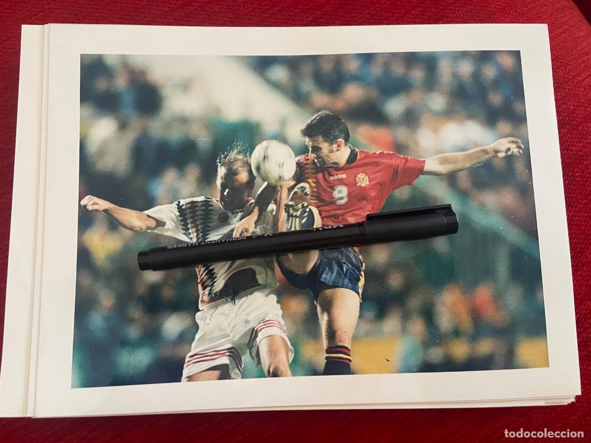 Collectionnisme sportif: F32927 FOTO FOTOGRAFIA ORIGINAL SELECCION ESPA&Ntilde;OLA ESPA&Ntilde;A PIZZI