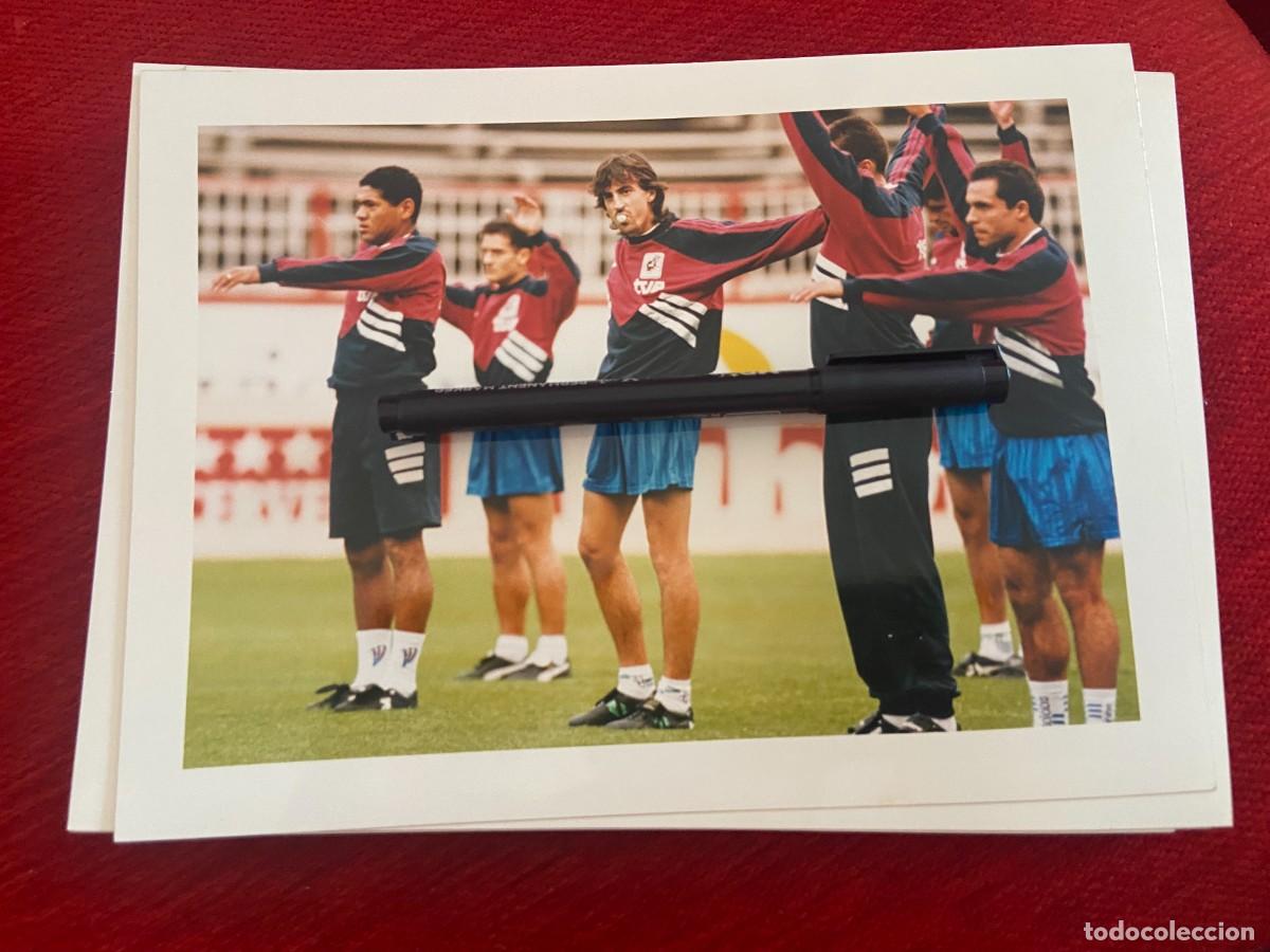 Collectionnisme sportif: F32933 FOTO FOTOGRAFIA ORIGINAL SELECCION ESPA&Ntilde;OLA ESPA&Ntilde;A ENTRENAMIENTO AMAVISCA DONATO SERGI