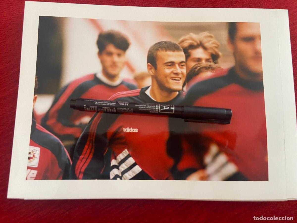 Collectionnisme sportif: F32936 FOTO FOTOGRAFIA ORIGINAL SELECCION ESPA&Ntilde;OLA ESPA&Ntilde;A ENTRENAMIENTO LUIS ENRIQUE