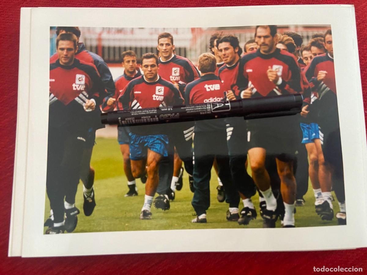Collectionnisme sportif: F32939 FOTO FOTOGRAFIA ORIGINAL SELECCION ESPA&Ntilde;OLA ESPA&Ntilde;A ENTRENAMIENTO ZUBIZARRETA SERGI